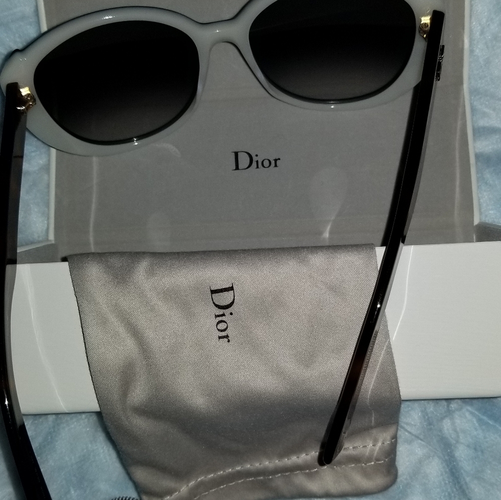 Dior Gray and Brown Glasses Stylish Accessories - Picture 11 of 16